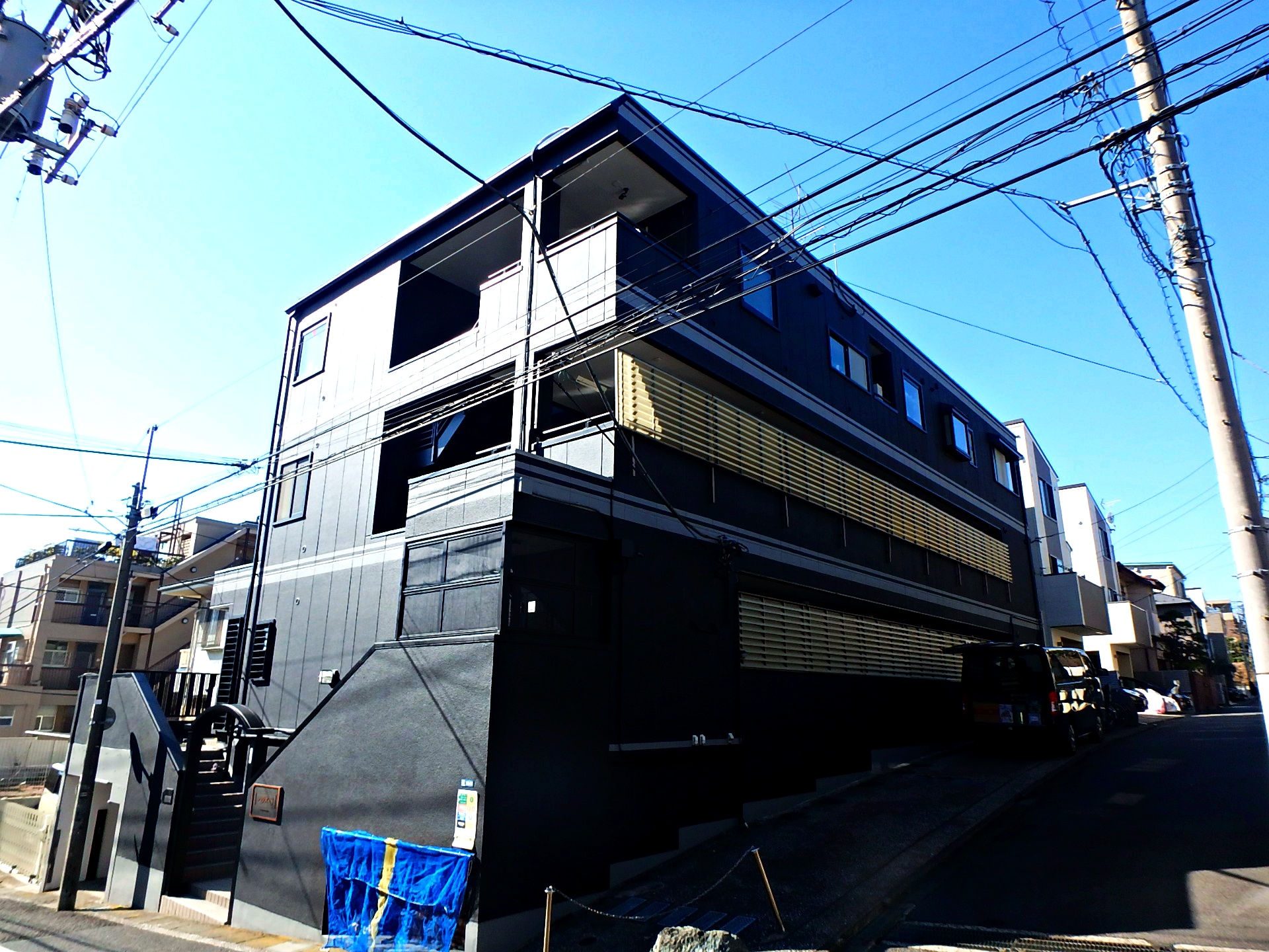令和3年10月 東京都大田区Hマンション:外壁塗装工事,シーリング工事