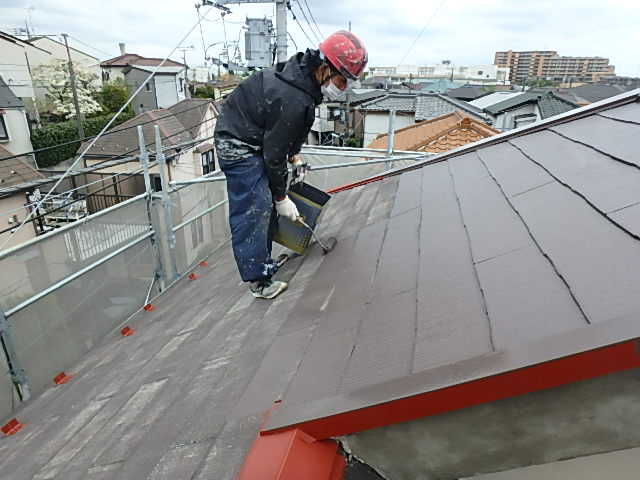 東京都調布市I様邸：屋根塗装工事