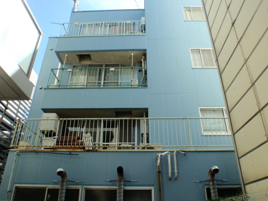 令和2年2月 東京都町田市Kマンション:外壁塗装工事,バルコニー防水工事